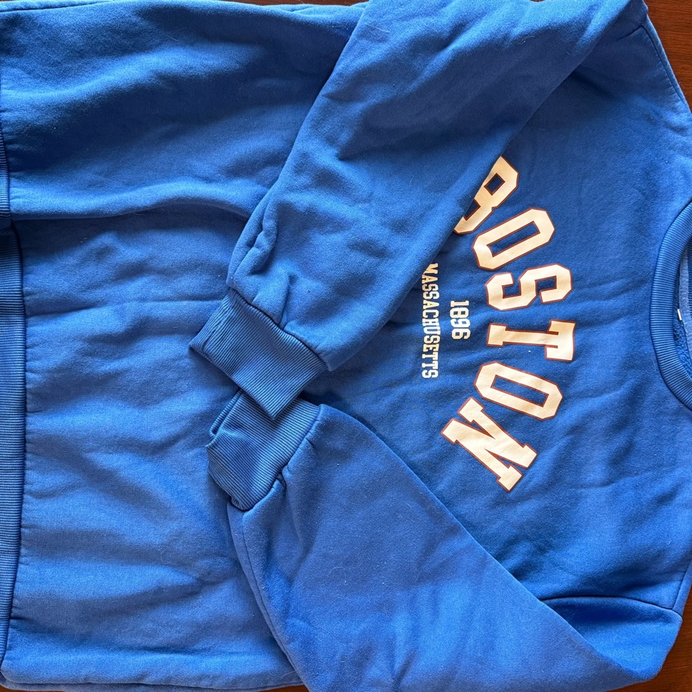 Boston Crewneck Sweatshirt - Blue